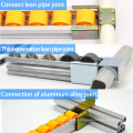 ABS plastic wheel steel roller placon tray sheet metal / aluminum alloy roller track for sliding shelf system
